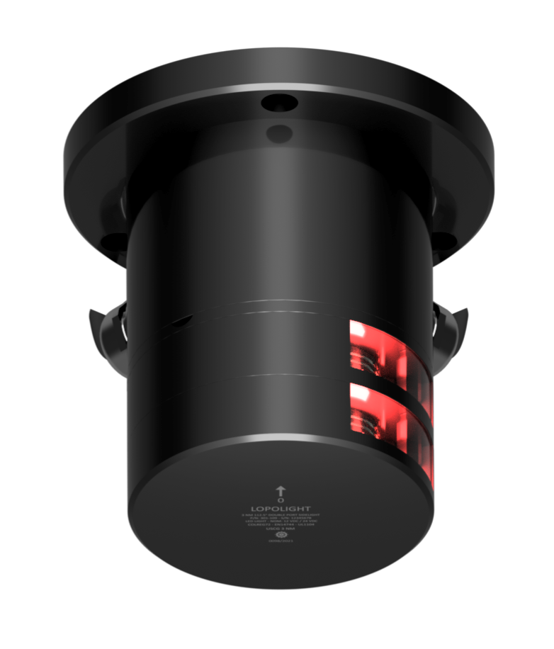 2nm 112,5° Red, port, double, black, upside/down 2nm 112,5° Red, port, double, black, upside/down